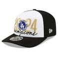 thumbnail image 3 of Men's New Era Black Los Angeles Dodgers 2024 World Series Champions Locker Room 9SEVENTY Stretch-Snap Hat, 3 of 6