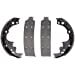 thumbnail image 3 of Wagner Brakes Z514R Brake Shoe QuickStop OE Replacement; Riveted, 3 of 3