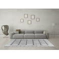 thumbnail image 3 of Ahgly Company Indoor Rectangle Abstract Gray Modern Area Rugs, 7' x 10', 3 of 4