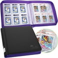 thumbnail image 1 of FunGuys Graded Card Binder, 60 PSA Slab Holder, 6 Pocket Graded Card Storage, PSA Card Graded Display Case Album, Zipper, Collection for Yugioh, MTG, TCG, 1 of 8
