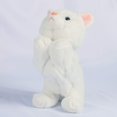 thumbnail image 2 of Gato robot de peluche interactivo con control de sonido Smalody, blanco, 2 of 7
