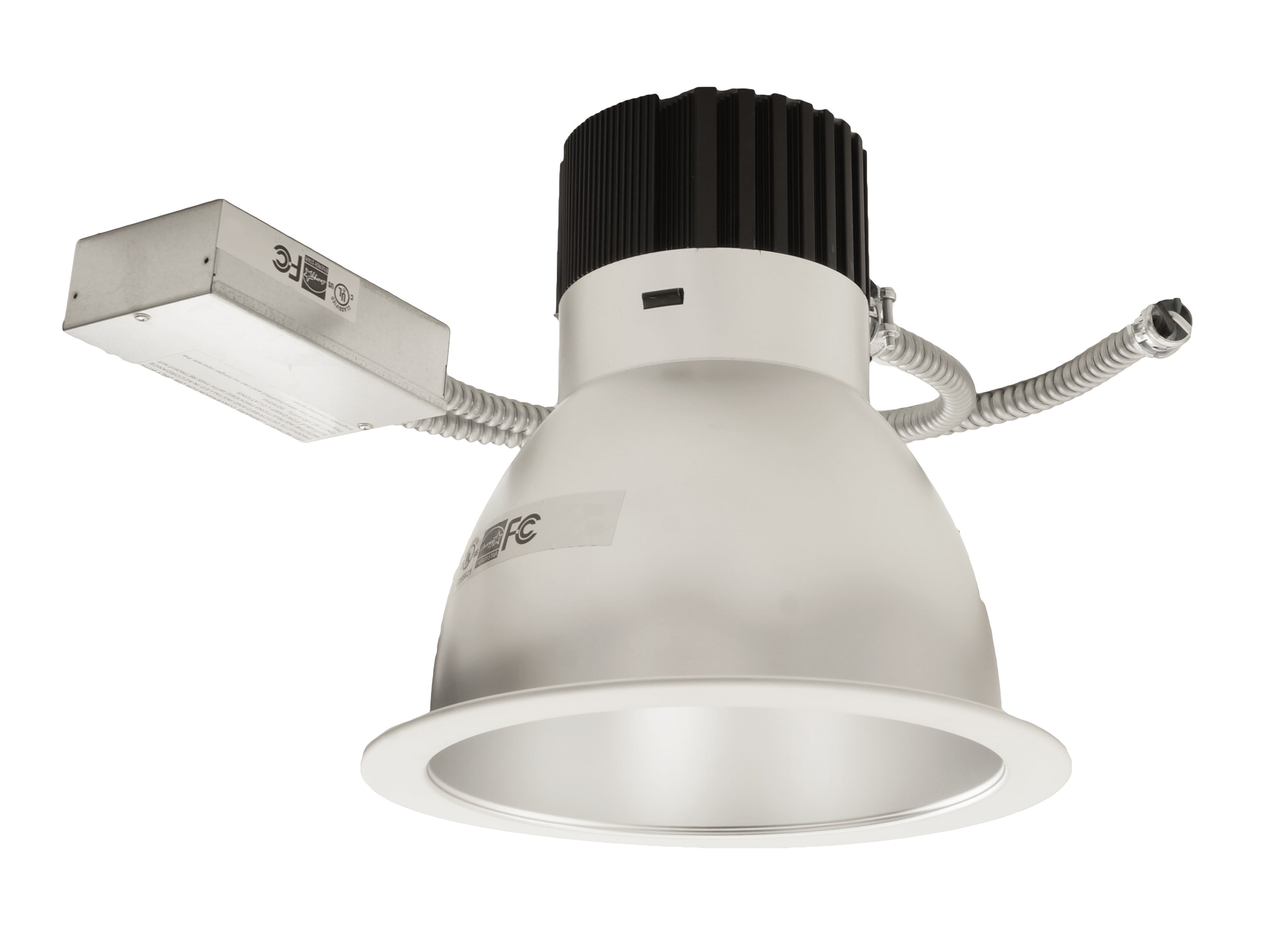 NICOR Lighting 8Inch 40Watt Dimmable 3500K Commercial LED Recessed