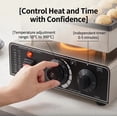 thumbnail image 5 of 25PCS Mini Pancake Maker Machine, Non-Stick Mini Pancake Griddle, Adjustable Temp Timer 110V 900W Commercial Pancake Maker for Breakfast Bar, Coffee Shop, 5 of 10