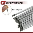 thumbnail image 6 of 36 Set 12G Bicycle Spokes 231mm Bike Wheel Spokes 45 Steel Galvanized Silver Tone, 6 of 7