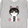 thumbnail image 3 of Inktastic 2nd Birthday Cat 2 Year Old Girl Toddler Sweatshirt, 3 of 4