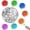 40cm, variant on Dbuoem Large Disco Ball,Big Hanging Mirror Ball,Lightning Ball Ornaments with Hanging Ring for DJ Club,Stage,Bar,Wedding,Events,Dance Party Decor