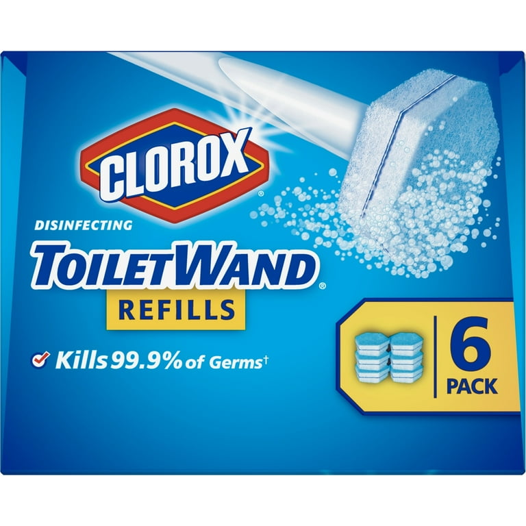 Clorox Toilet Wand Kit - 6 refill heads