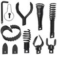 thumbnail image 1 of Juego de cabezales cortadores para destapacaños Relioky de 9 piezas para cables de 5/16" a 3/4", 1 of 5