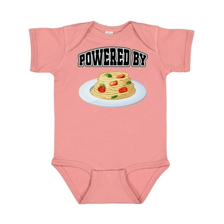 

Inktastic Powered by Spaghetti Gift Baby Boy or Baby Girl Bodysuit