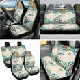 thumbnail image 3 of XYZCANDO Dragonfly Flower Handbrake Cover Lipstick Cover Fender Cover Keychain Trash Can Car Coasters Seat Belt Cover Steering Wheel Cover Armrest Cover Car Cushion Cover Comfortable, 3 of 7