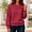 Red, variant on Harpily Women's Sweaters Solid color Crew Neck Long Sleeve Shirts Basic Style Lightweight Soft Fall Outfits for Women Knit Pullover Tops