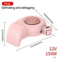 thumbnail image 1 of Agiferg Car Heater 12V Heating Electric Heater Heater Defrosting And Defogging, 1 of 2