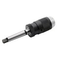 thumbnail image 2 of SENRISE Heavy Duty Morse Taper Shank and Keyless Drill Chuck High Precision for CNC Lathe/Milling Drill Press Black and Silver, 2 of 6