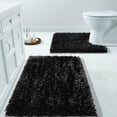 thumbnail image 1 of Juego de alfombras de baño Yimobra Luxury Shaggy extra gruesas de 2 piezas, 1 of 6