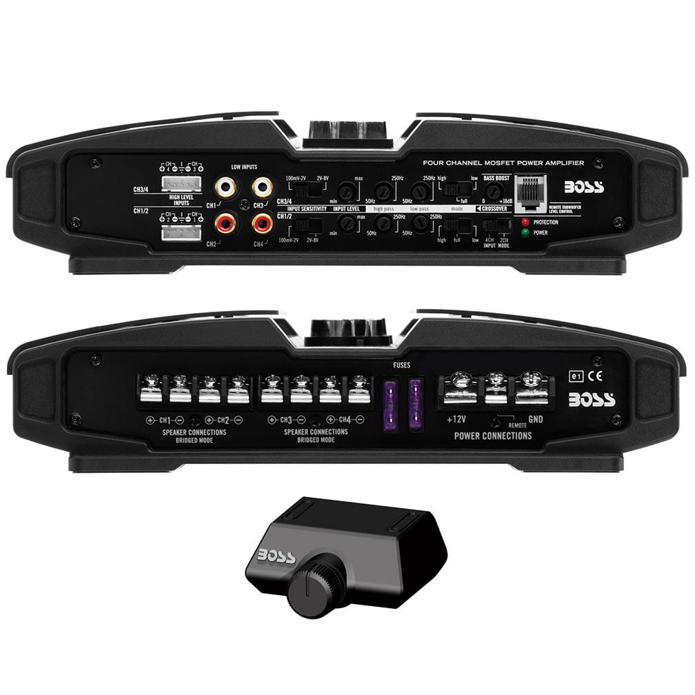 Phantom 2200W 4 Channel Full Range, Class A/B Amplifier Phantom 2200W 4 Channel Full Range, Class A/B Amplifier