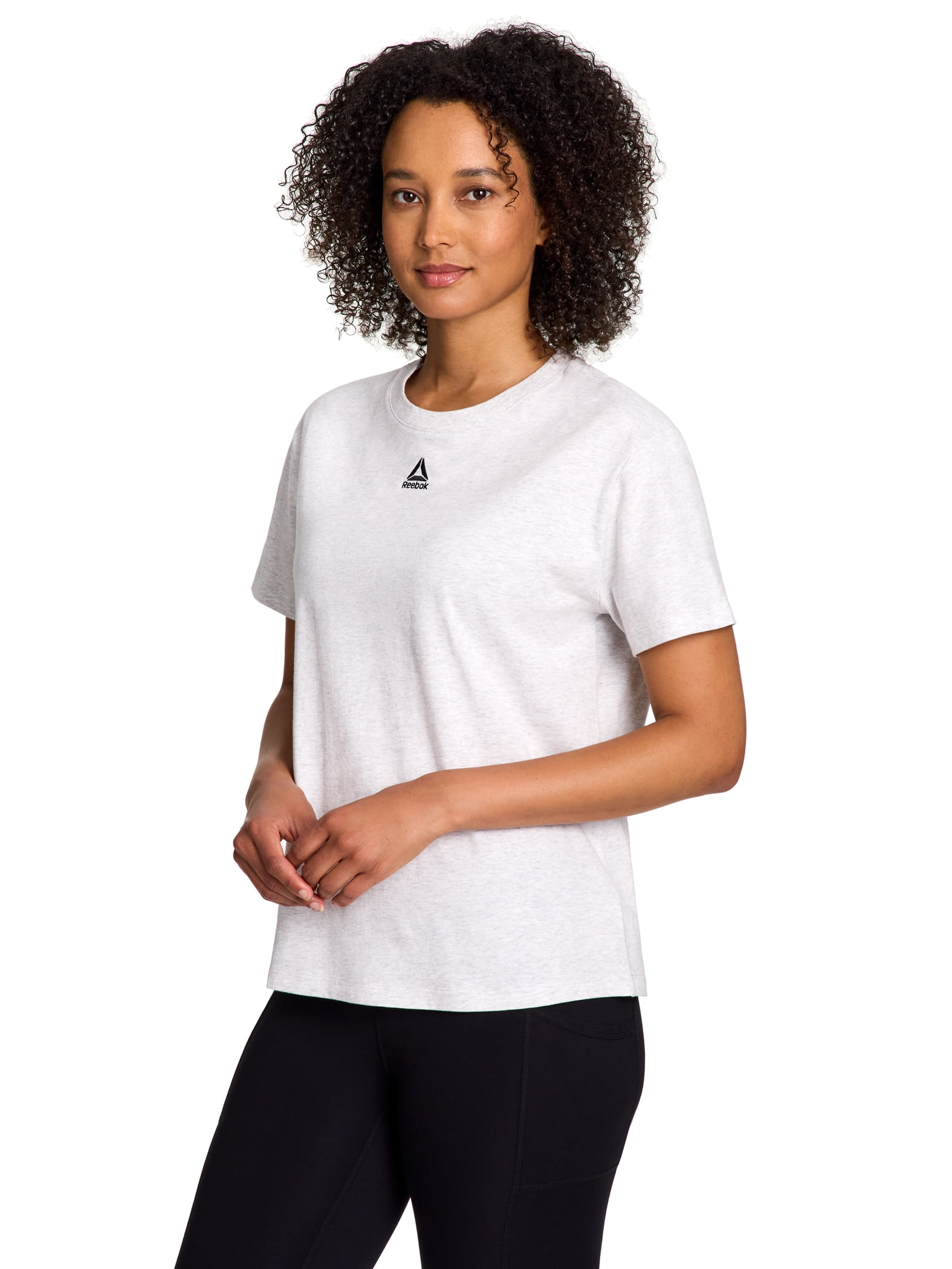 Reebok Women's Embroidered Essence Short Sleeve Tee, Sizes XS - XXXL
