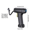 thumbnail image 3 of Automotive Tire Inflator, Electric Air Compressor with Digital Display & Auto Shut-Off, Portable Tire Inflator Pump for Car, Motorcycle, 3 of 8