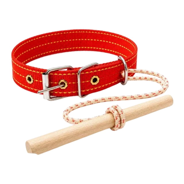 Barra de adiestramiento canino con sistema de sujeción física para uso diario y ajuste regulable. Talla L