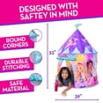thumbnail image 4 of Tienda de campaña Barbie Pop Up Castle Dreamtopia Pink Princess, 4 of 7