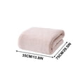 thumbnail image 2 of Thick Bath Towel Set - 35x75cm High Density Fleece for Adults, Quick Dry & Ultra Soft, 2 of 4