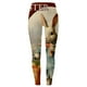 thumbnail image 5 of WILLBEST Leggings de Yoga de Cintura Alta Para Mujer, Suaves y Elásticos, Para Entrenamiento, Cómodos, Para Fitness, Correr, Atléticos, Con Estampado de Pascua y Bloques de Color. Extra Grande, 5 of 5