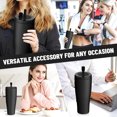 thumbnail image 5 of KGJQ Magnetic Straw Cover, Silicone Leakproof Straw Cap, Not Easy to Lose Design, Dust Protection And Reusable Straw Protector for Tumbler, 5 of 8