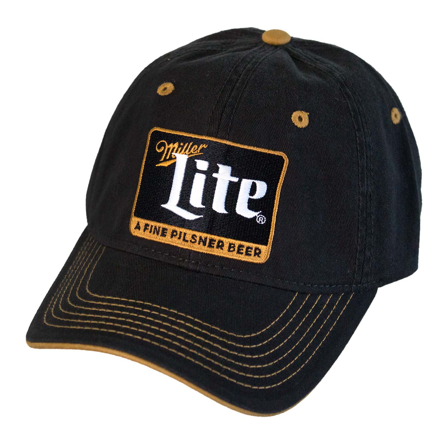 Miller Lite Pilsner Patch Heavy Wash 