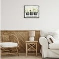 thumbnail image 3 of Stupell Industries Life In Full Bloom Botanical & Floral Painting Gray Floater Framed Canvas Art Print Wall Art, 21 x 17, 3 of 10