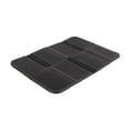 thumbnail image 4 of Almohadilla de asiento plegable para acampar cojín asiento práctico cojín de estadio espesor almohadilla para al aire libre para el jardín Negro, 4 of 8