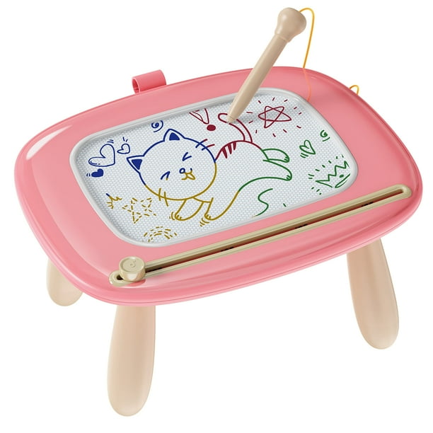 Tablero de dibujo magnético Kikapabi Toys para niñas de 1 a 2 años
