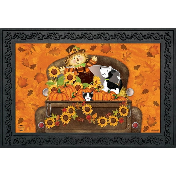 Briarwood Lane Fall Harvest Pickup Doormat