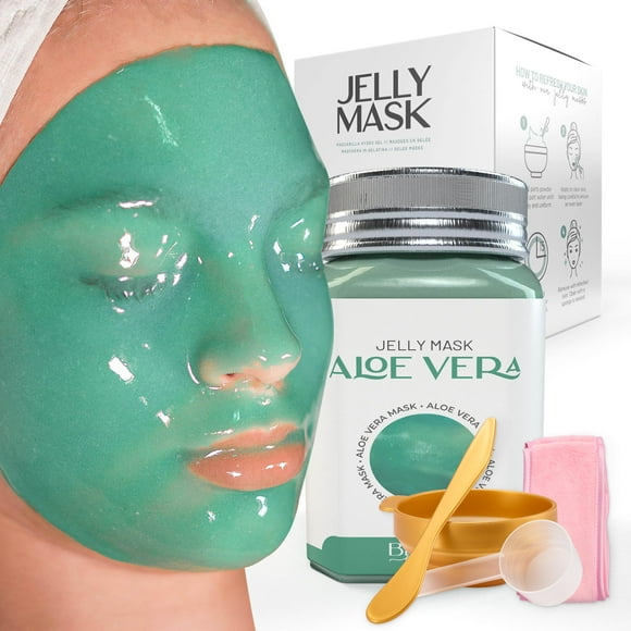 Mascarilla de gelatina BRÜUN Peel-Off con aloe vera, 680 ml, libre de crueldad animal
