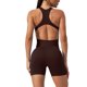 thumbnail image 5 of Conjunto de Yoga, chándal para mujer, monos sin costuras, peleles de entrenamiento de Fitness de una pieza, ropa deportiva para gimnasio para mujer, 5 of 5