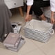thumbnail image 3 of Monstrate Organizador de almacenamiento de basura nueva de gran capacidad cesta de tela EVA ropa interior contenedores impermeable a Almacenamiento y organización del hogar Largo, 3 of 6