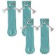thumbnail image 2 of Calcetas MagSoxGreen Mint 2Pares Verde Menta 5-9.5US Animados Calcetines Tubo Medio Magnéticos Poliéster, 2 of 4