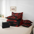 thumbnail image 6 of Castle Fairy Teenagers Graffiti Splash 7pcs Bedding Comforter Set,Abstract Stripes Queen Bedding Sets Super Cozy,Vintage Aesthetic Queen Sheet Sets,Lightweight Room Decor, 6 of 8