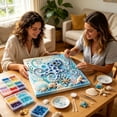 thumbnail image 6 of Diamond Painting Sea Art Kit, Full Rhinestone Canvas DIY Craft Set With Ocean Theme Design, Handmade Wall Decoration for Adults, 6 of 6