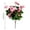Watermelon Red, variant on Artificial Red Azalea Bush,Realistic Silk Flower Floral Shrub,Artificial Azalea Bouquet,Plastic Flowers, Artificial Rhododendron Flower,For Wedding, Outdoor Fall Decorations, Garden Patio Decor-Red