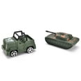 thumbnail image 2 of 307pcs Men 4cm Soldier s de Acción de Juguete con Vehículo de Chorro de Zulema Playset del soldado, 2 of 8