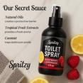 thumbnail image 4 of Toilet Spray (4 fl oz) | 600+ Sprays | Poo Spray w/Many Scents – Restroom & Bathroom Odor Eliminator – Essentials for a Fresh, Confident Bathroom (Raspberry Lemonade), 4 of 4