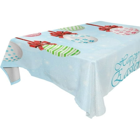 

POPCreation Easter Egg Tablecloth 60x120 inches