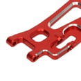thumbnail image 3 of 1 Pair RC Rear Lower Suspension Arms Aluminum Alloy Swing Arm Replacement for MJX 14210 14209 1/14 Remote Control Car Red, 3 of 5