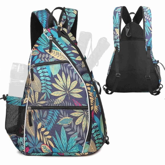 Backpack Adjustable Sling Bag Tennis Racket Bag for Tennis Badminton