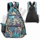thumbnail image 1 of Backpack Adjustable Sling Bag Tennis Racket Bag for Tennis Badminton, 1 of 5