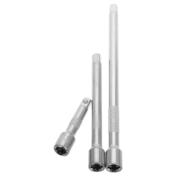 LOLIPPYY 3pcs Socket Wrench Extension Set For Mechanics Chrome Vanadium Steel For Tight Spaces