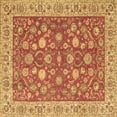 thumbnail image 1 of Ahgly Company Indoor Square Persian Brown Traditional Area Rugs, 7' Square, 1 of 4