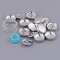 thumbnail image 2 of AMLESO 10 Set Hand Button Making Tool & Self Cover Button 20mm Bricolage Kits de Couture 2, 2 of 8