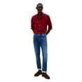thumbnail image 2 of Men's Tommy Hilfiger Custom Fit Essential Stretch Oxford Shirt Color: Desert Sky Size: L, 2 of 4