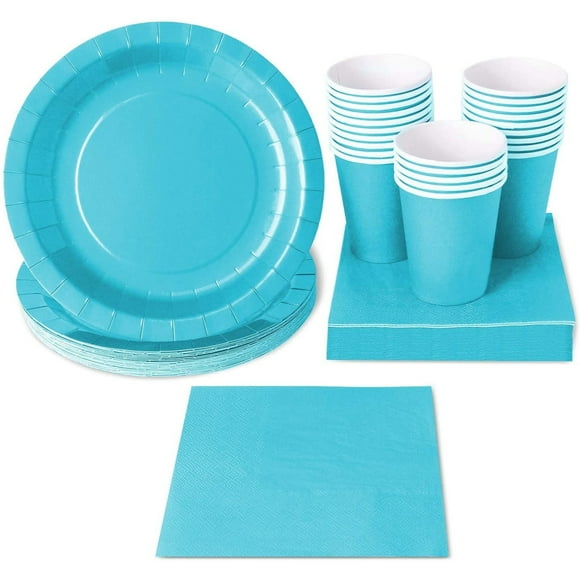 Party Plates Teal