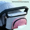 thumbnail image 4 of Universal Stroller Organizer with Cup Holder Baby Travel Essential Stroller Caddy with Shoulder Strap Stroller Accessory, 4 of 16